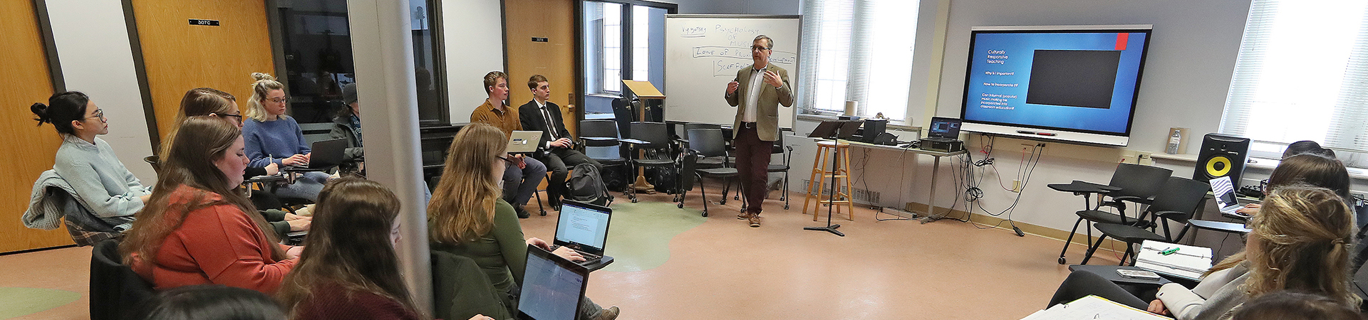 Music Education room in Talbot College room 307