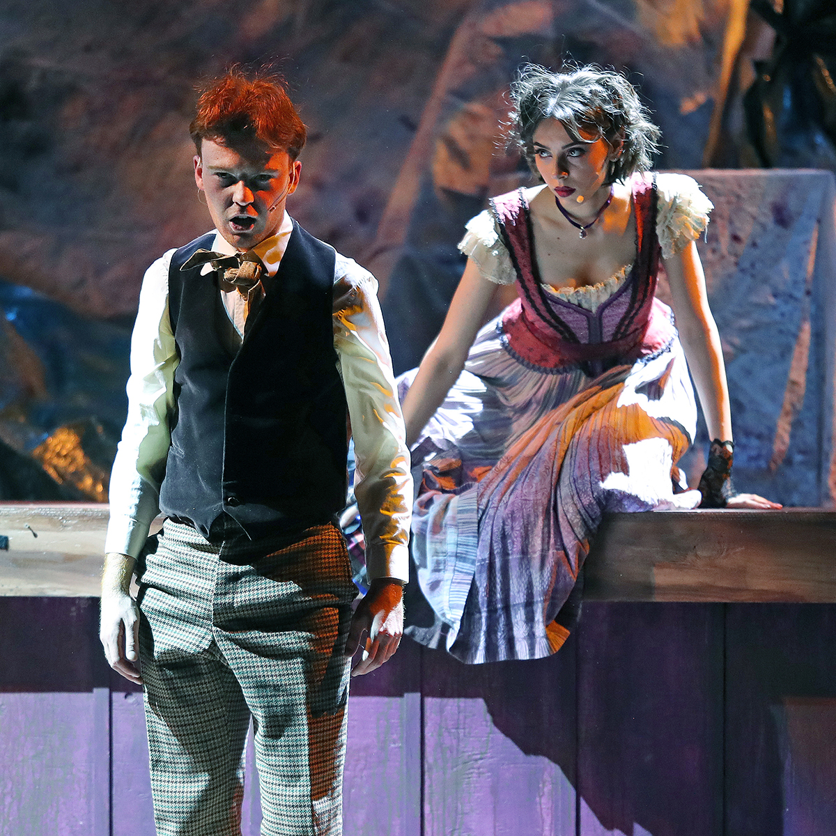 Opera at Western students in performance