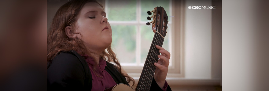 Madeline Hall has been named to the 10th anniversary edition of CBC Music's annual 30 hot Canadian classical musicians under 30. Photo via CBC Music