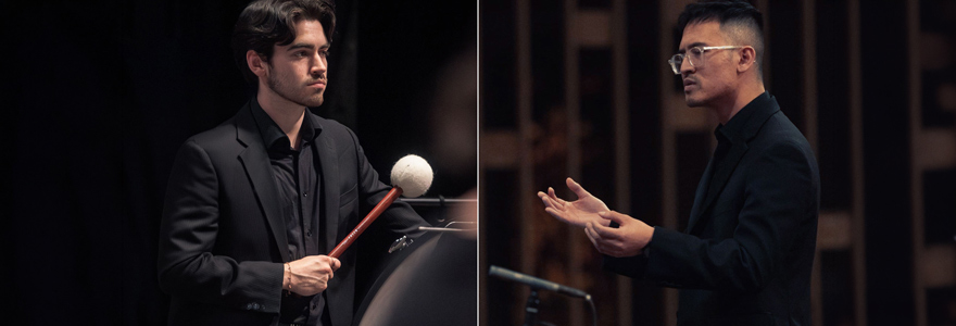 Percussionist Andrew Busch, choral conductor and tenor Matthew Boutda recognized among ‘Canada’s hottest young classical musicians’
