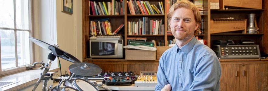 Music Education faculty member and Canada Research Chair in Music, Inclusion and Accessibility adam bell