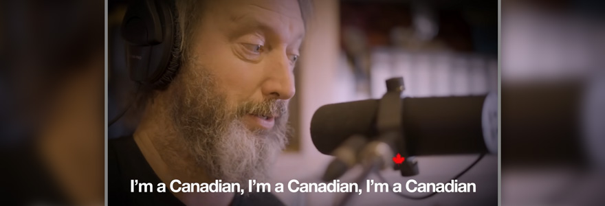 Comedian Tom Green sings his song "I'm a Canadian," written in response to the trade war between Canada and the U.S. amid President Donald Trump's threats of tariffs and takeover. (Tom Green/YouTube)