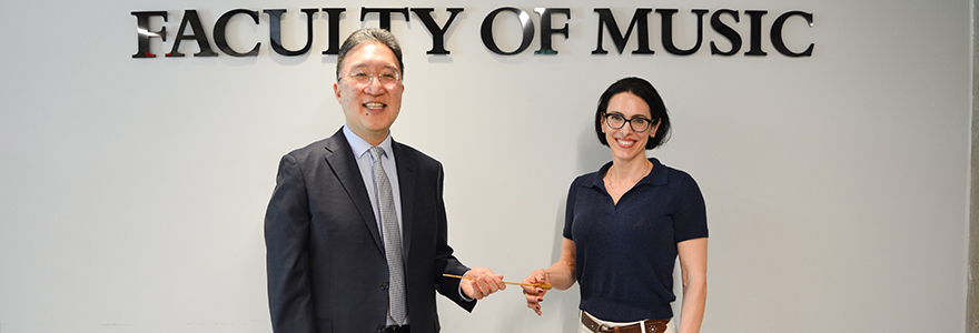 Former Dean Michael Kim passes baton to incoming Acting Dean Sophie Roland