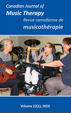 canadian journal of music therapy