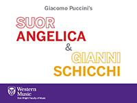 Puccini Double-Bill Poster