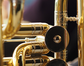 Brass instrument detail