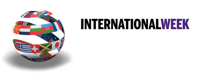 International Week banner