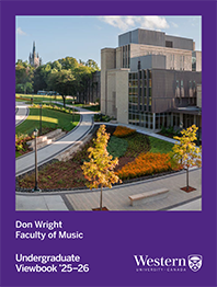 Music Viewbook cover