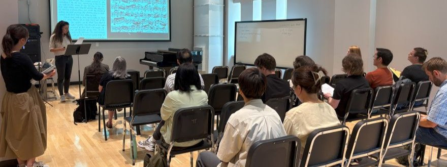 image of symposium presentation