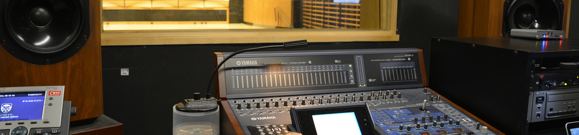 Inside the Recording Studio of von Kuster Hall
