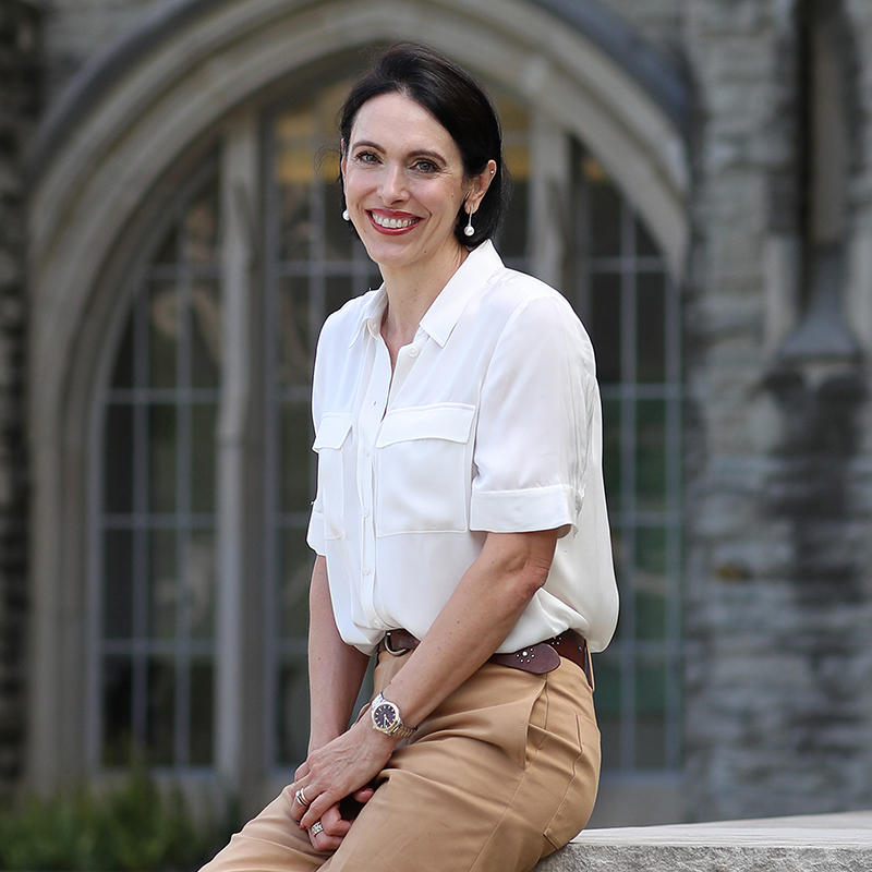 Acting Dean Sophie Roland
