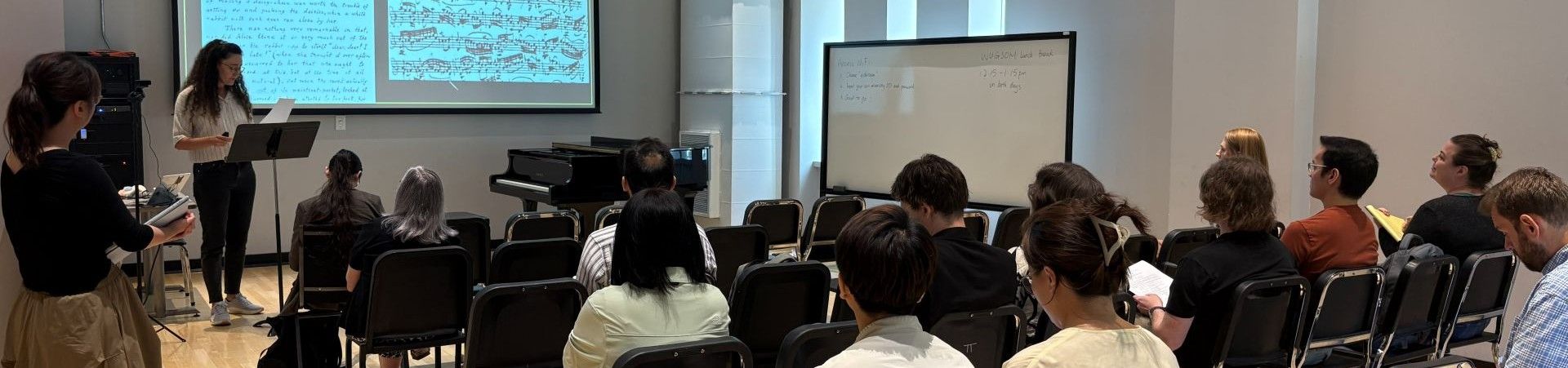 photo of student presentation
