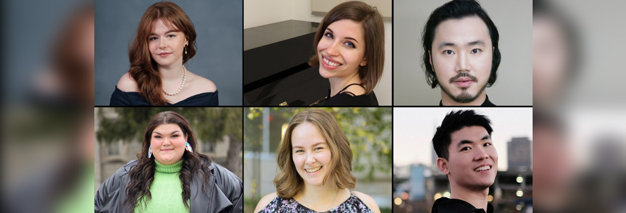 Western Music students and recent graduates who have been accepted into the Canadian Opera Company’s (COC) Summer Opera Intensive 2023 program