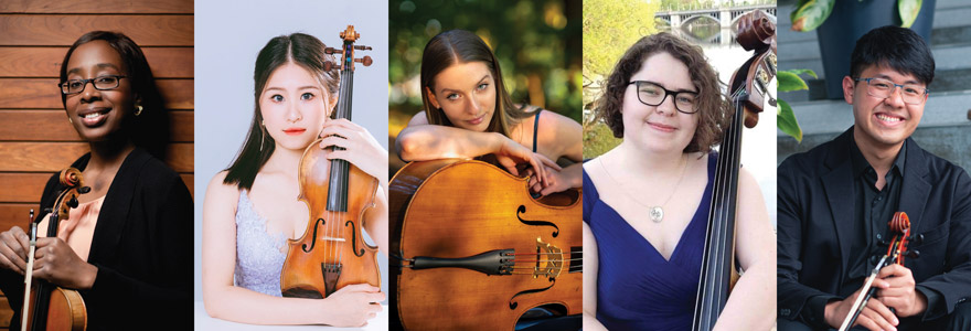 Five students have been appointed to the London Symphonia Fellowship with Western University