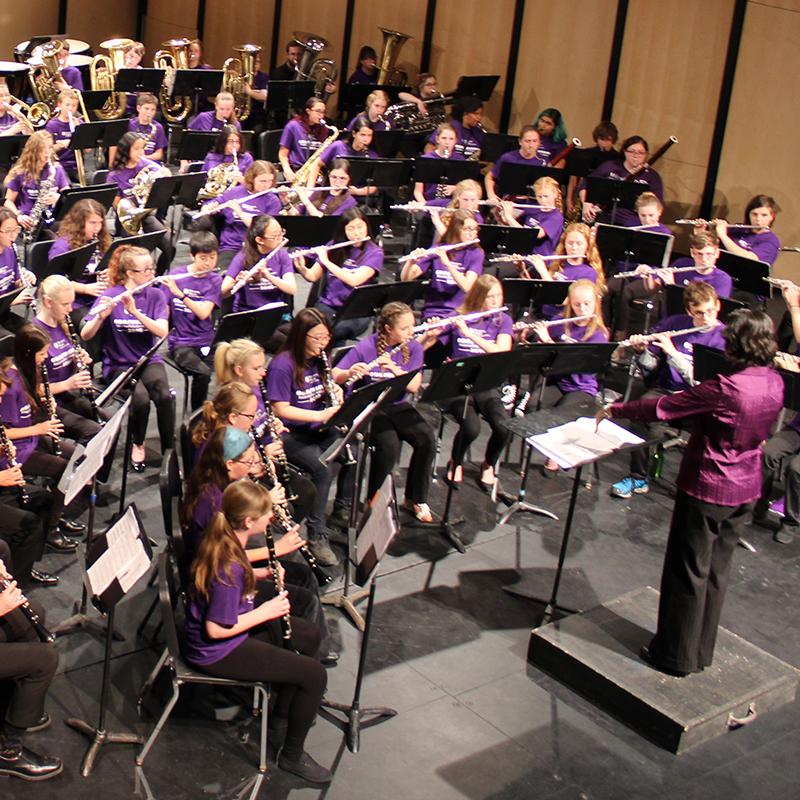 Intermediate Honour Band in action