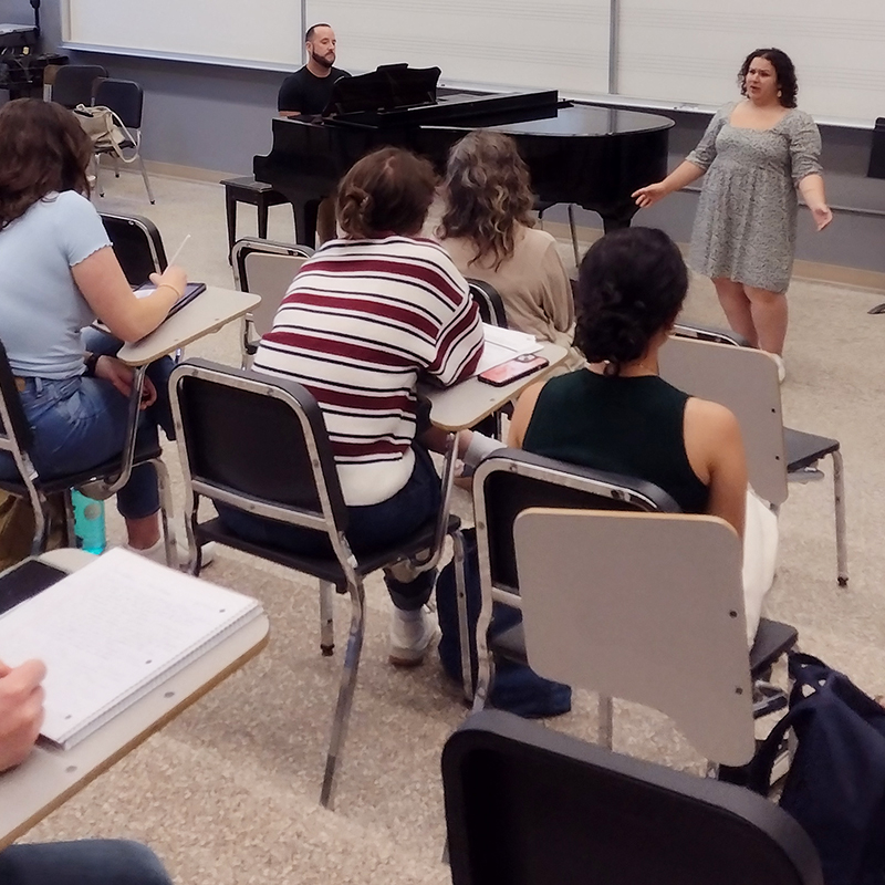 Voice masterclass