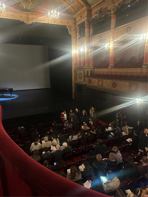 Performance at the Conservatoire National Supérieur d’Art Dramatique