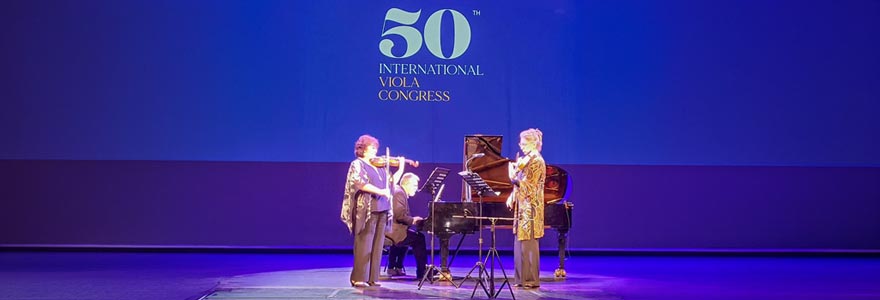 Performance from the 50th International Viola Congress in Paris