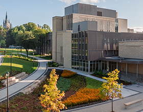 Music Building exterior shot